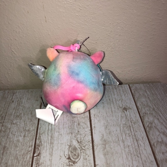 NWT SQUISHMALLOW Lucy-May The Llama Plush Keychain 3.5" - Picture 2 of 4